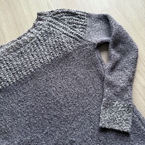 Fate Dusty Purple Textured Women's Sweater